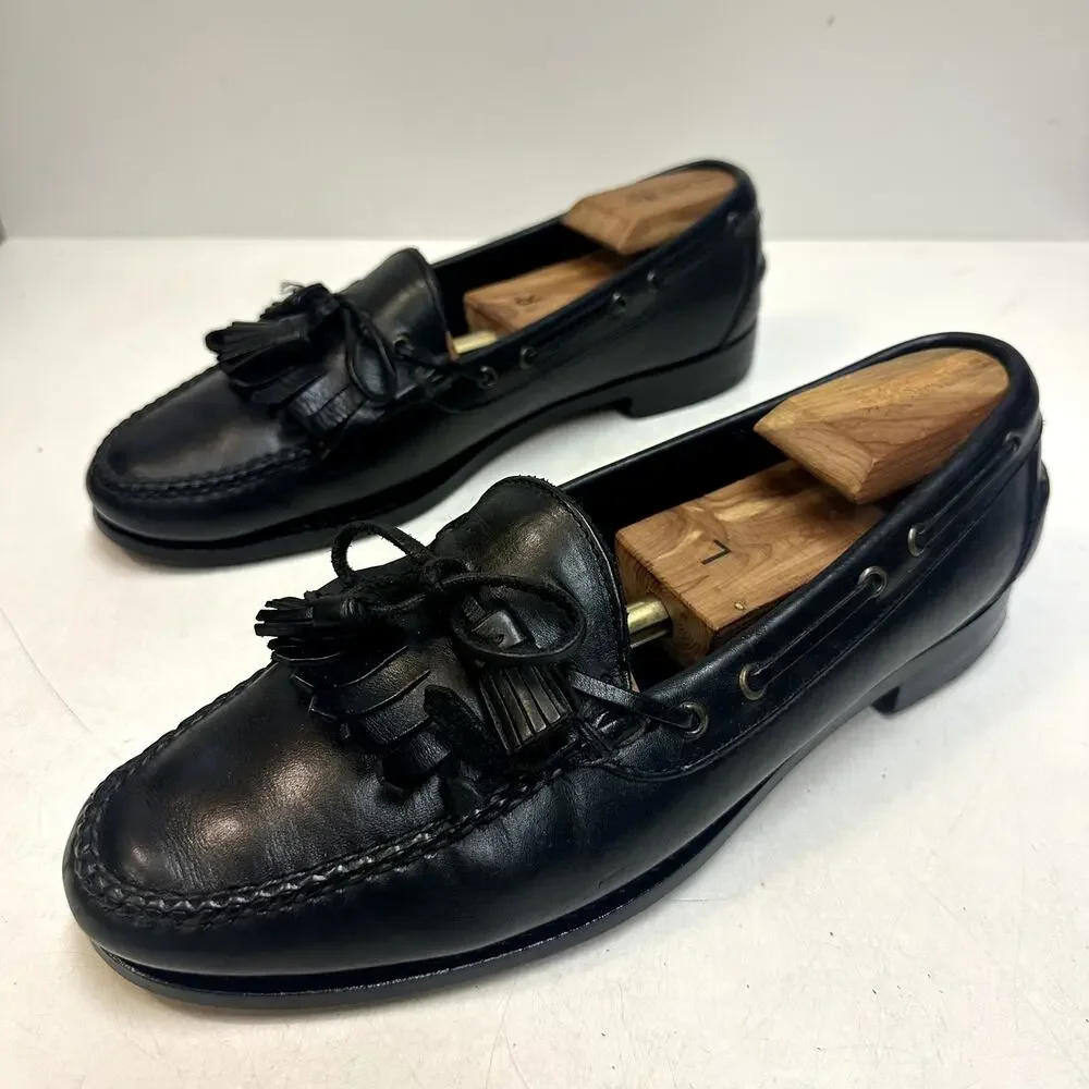VGUC Rancout & Co. x Polo Ralph Lauren Tassel Loafer Moc Made in Maine USA 11 D